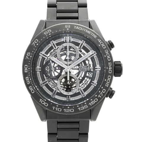 TAG Heuer Calibre 01 CAR2A91 鏤空錶盤男士腕錶