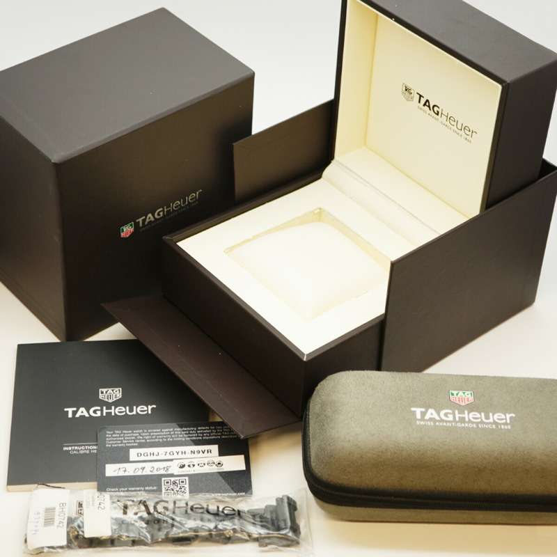 TAG Heuer Calibre 01 CAR2A91 鏤空錶盤男士腕錶-1