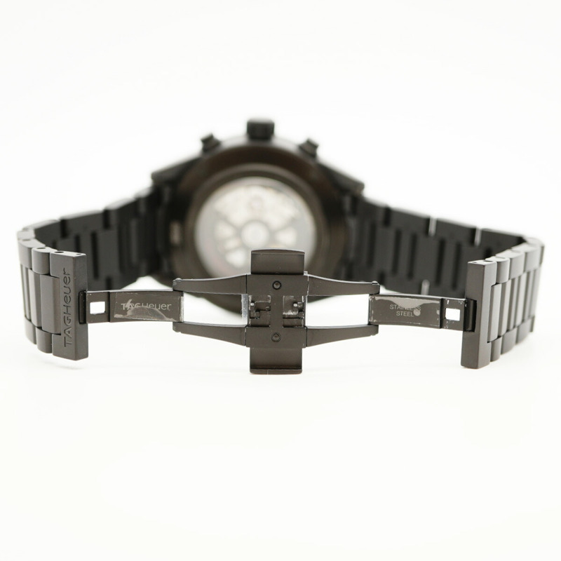 TAG Heuer Calibre 01 CAR2A91 鏤空錶盤男士腕錶-4