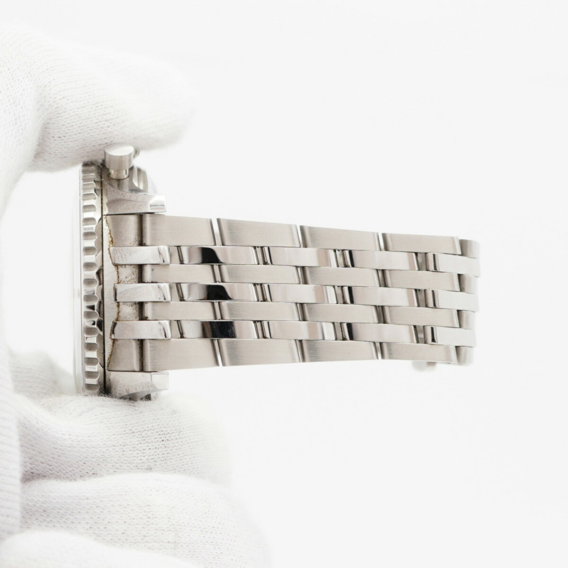 百年靈 Navitimer AB0139 綠色錶盤男士腕錶-6