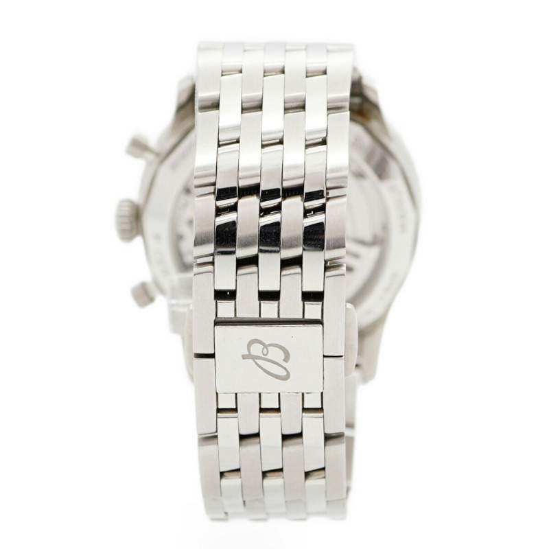 百年靈 Navitimer AB0139 綠色錶盤男士腕錶-8