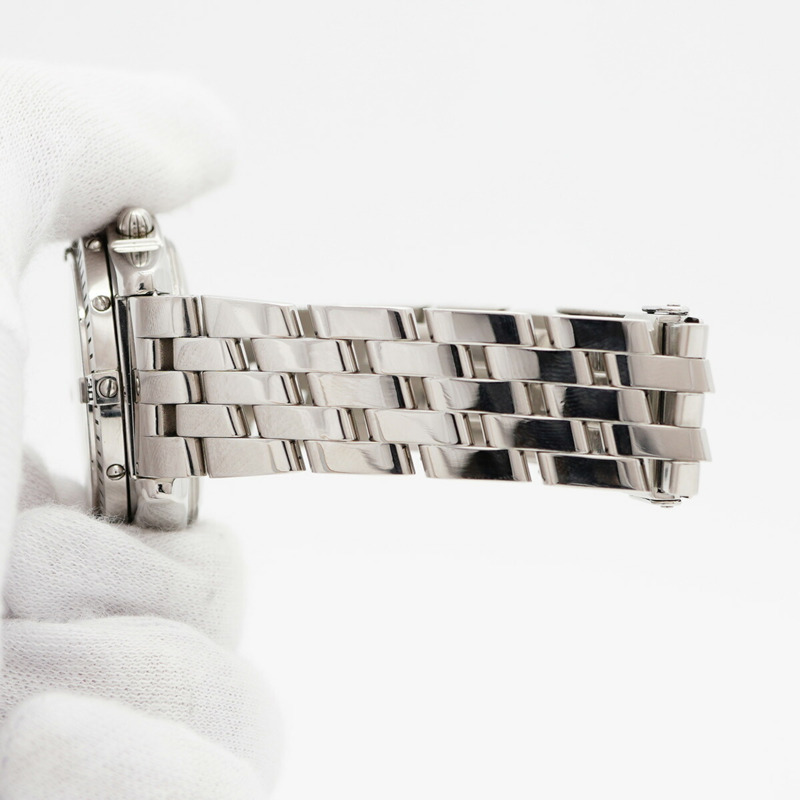 百年靈 Chronomat A13352 白色錶盤男士腕錶-6