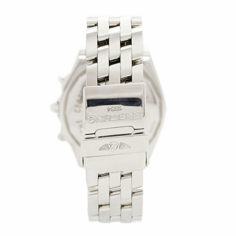 百年靈 Chronomat A13352 白色錶盤男士腕錶-8