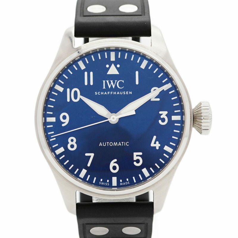 IWC 沙夫豪森飛行員手錶 IW329303 海軍藍錶盤 男士-0