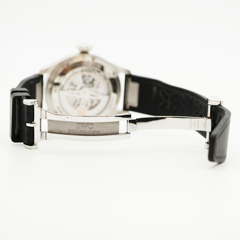 IWC 沙夫豪森飛行員手錶 IW329303 海軍藍錶盤 男士-4