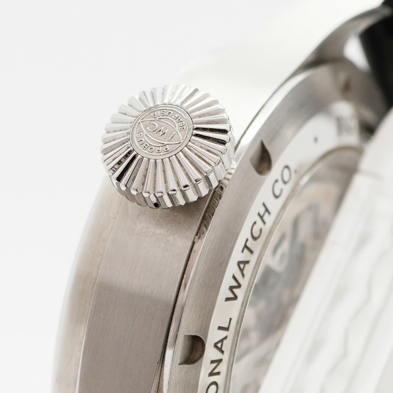 IWC 沙夫豪森飛行員手錶 IW329303 海軍藍錶盤 男士-10