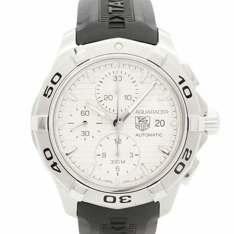 TAG Heuer Aquaracer CAP2111 銀色錶盤男士手錶