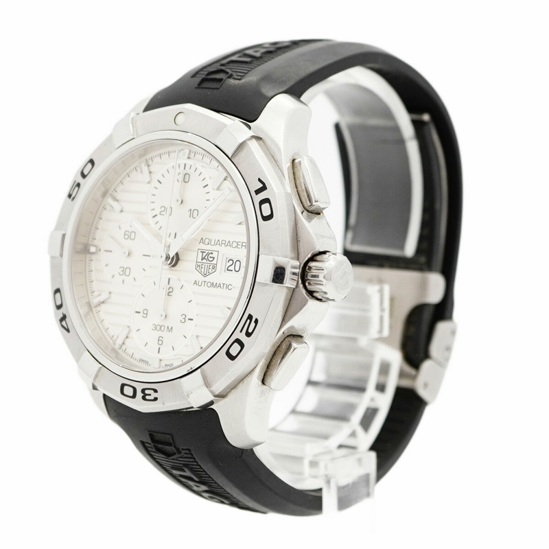TAG Heuer Aquaracer CAP2111 銀色錶盤男士手錶-2