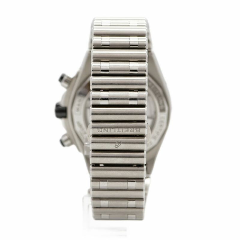 百年靈超級計時腕錶 AB0136 黑色錶盤男錶-8