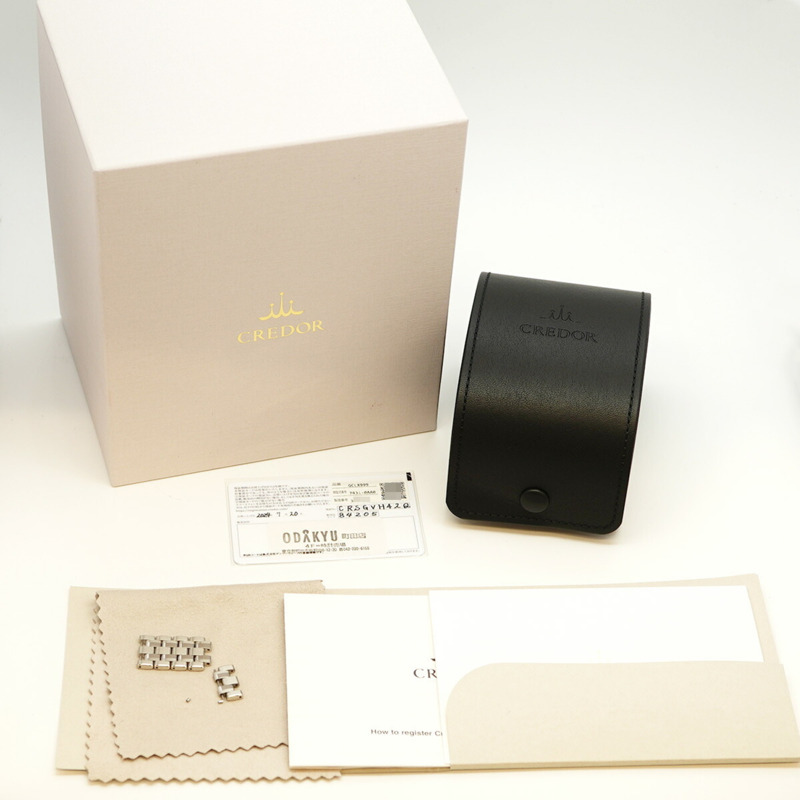 精工 Credor Quon 7R31-0AA0 GCLX999 白色錶盤男士腕錶-1