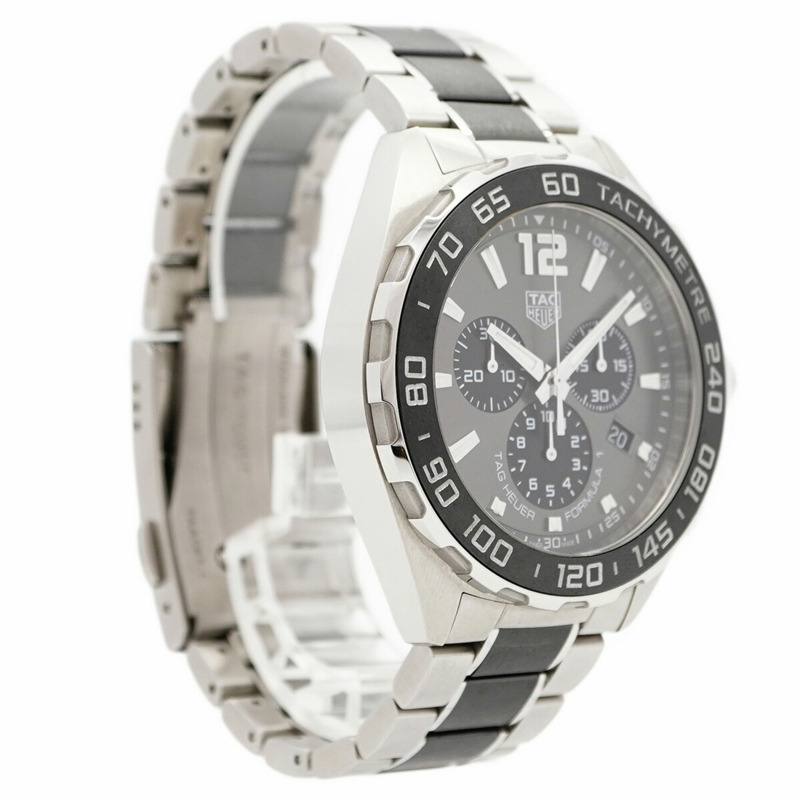 TAG Heuer Formula 1 CAZ1011 男士灰色錶盤腕錶-3