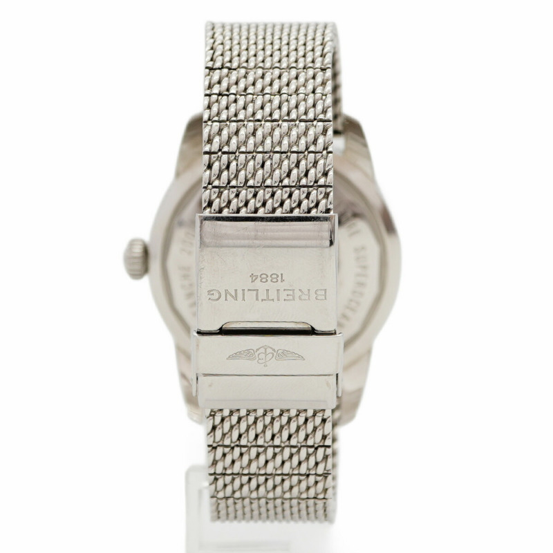 百年靈超級海洋系列 A17320 藍色錶盤男士腕錶-7