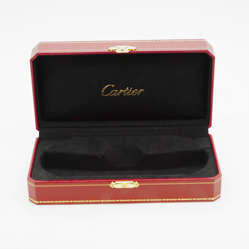 卡地亞 Santos 八角形 Godron 手鐲白色錶盤女士腕錶-1