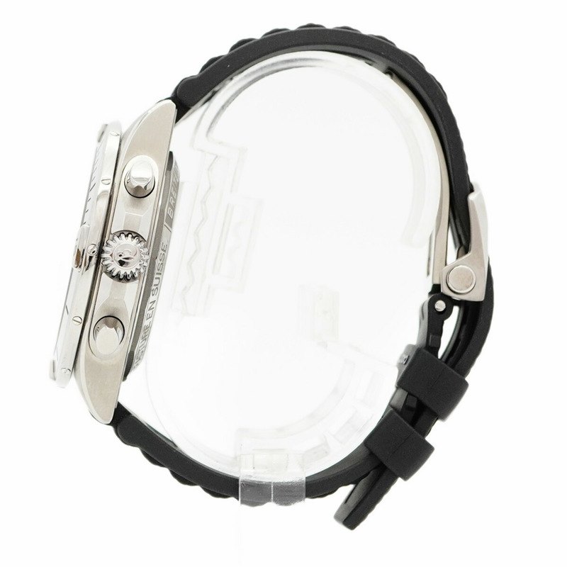 百年靈 Chronomat EB0134 男士腕錶，灰色錶盤-7