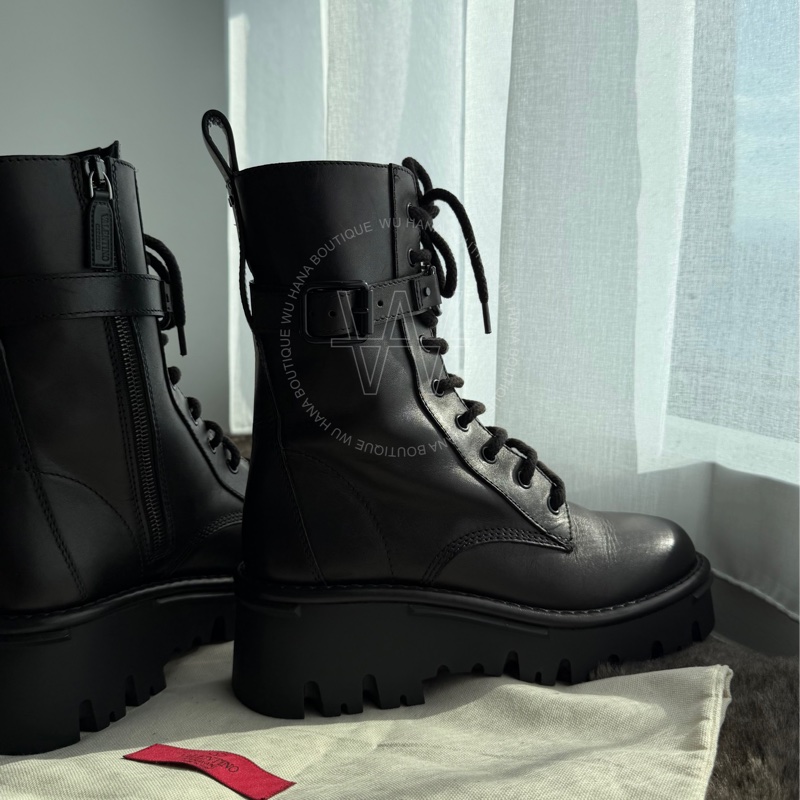 🤍Valentino VLogo短靴/Valentino短靴/Valentino靴子🤍無花果精品-1