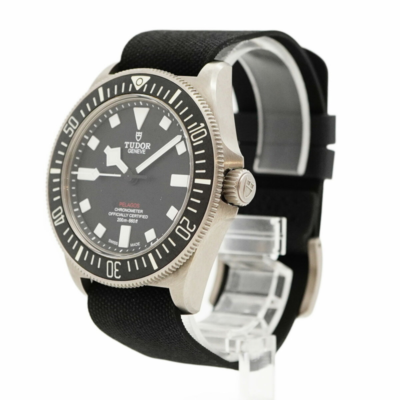 帝舵 Pelagos 25717N 黑色錶盤男士腕錶-2