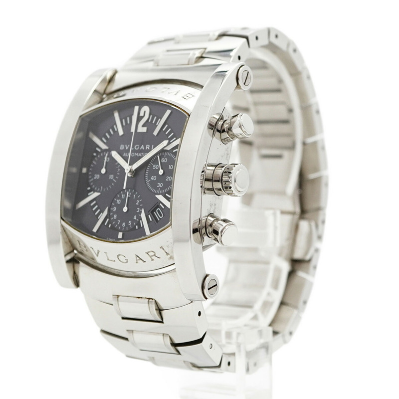 寶格麗 Assioma AA48SCH 男士腕錶，灰色錶盤-2