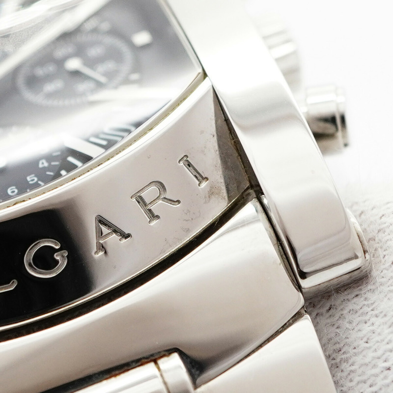 寶格麗 Assioma AA48SCH 男士腕錶，灰色錶盤-7