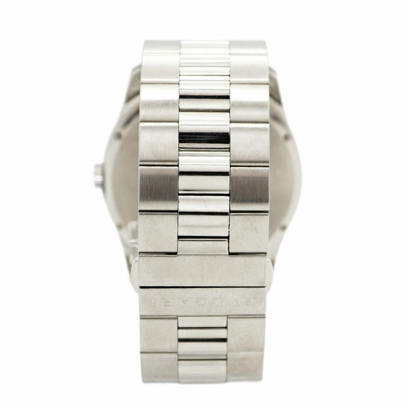 寶格麗 Solotempo ST42S 男士腕錶，灰色錶盤-7