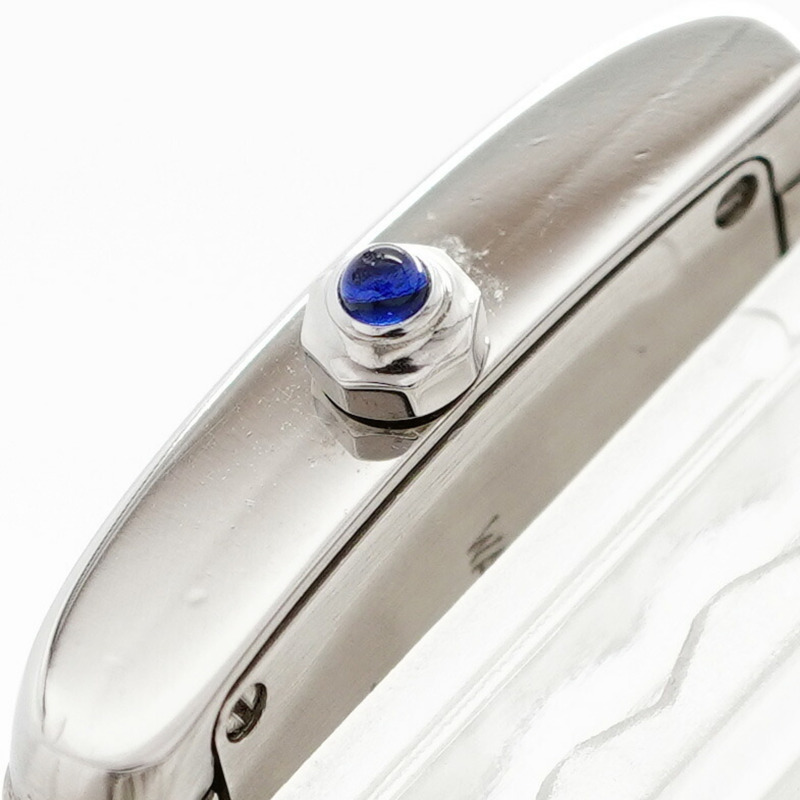 卡地亞 Tank Française SM W51008Q3 白色錶盤女錶-10