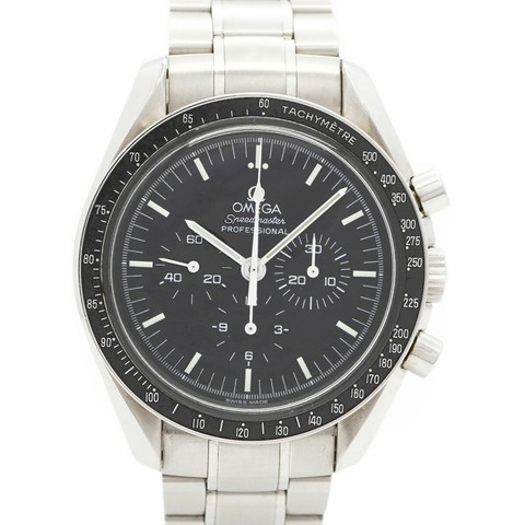 歐米茄超霸系列3570.50黑色錶盤男士腕錶