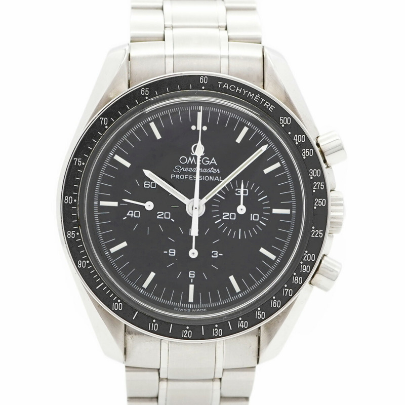 歐米茄超霸系列3570.50黑色錶盤男士腕錶-0