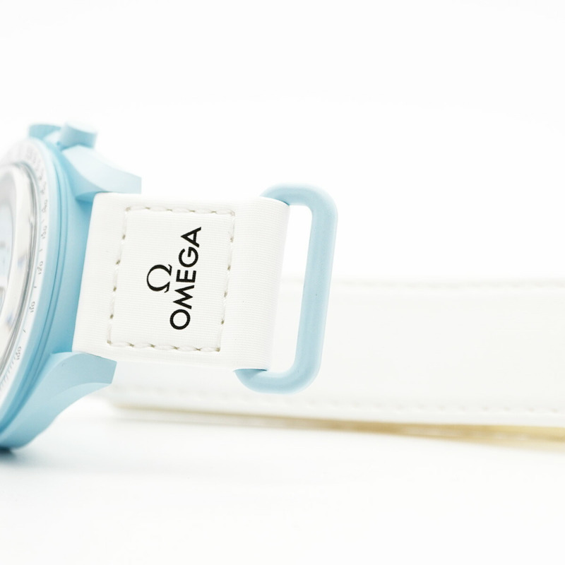 Swatch x Omega Mission Touranos SO33L100 藍色錶盤男士腕錶-3