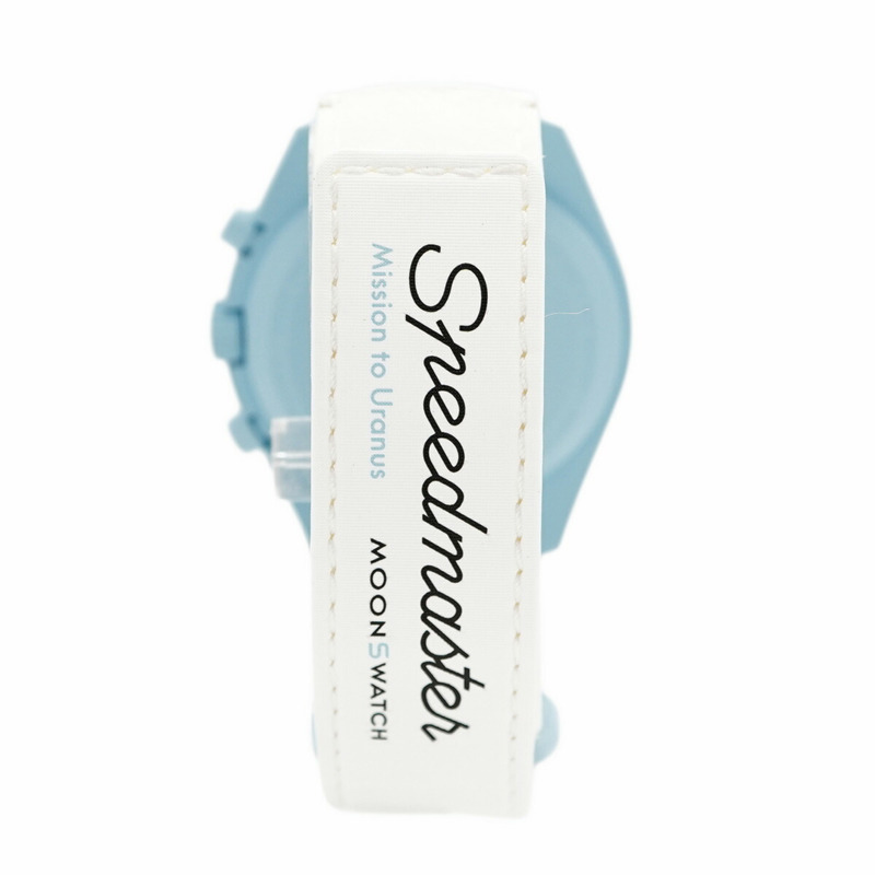 Swatch x Omega Mission Touranos SO33L100 藍色錶盤男士腕錶-6