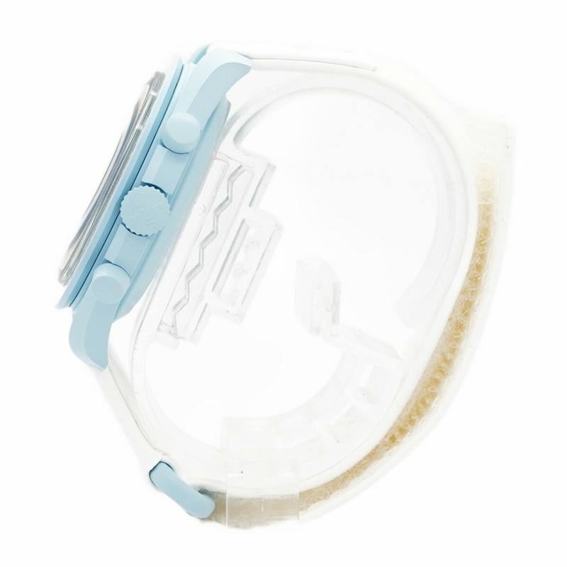 Swatch x Omega Mission Touranos SO33L100 藍色錶盤男士腕錶-7