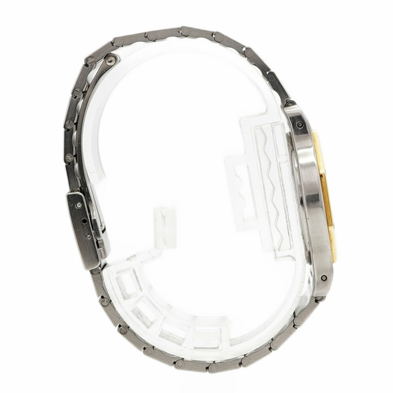 卡地亞 Santos Octagon W2001583 象牙色錶盤小姐腕錶-9