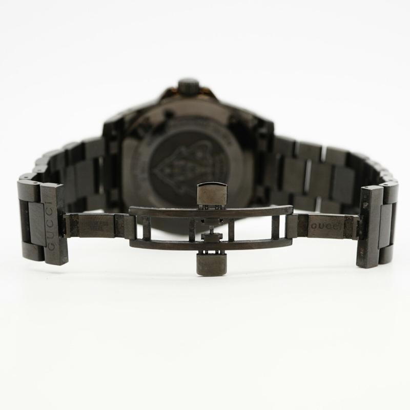 Gucci Dive 136.2 黑色錶盤男士腕錶-3