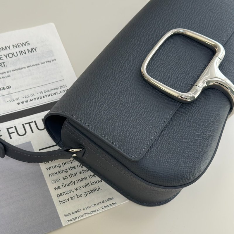 HERMES Della elan - 石板灰銀 W-1