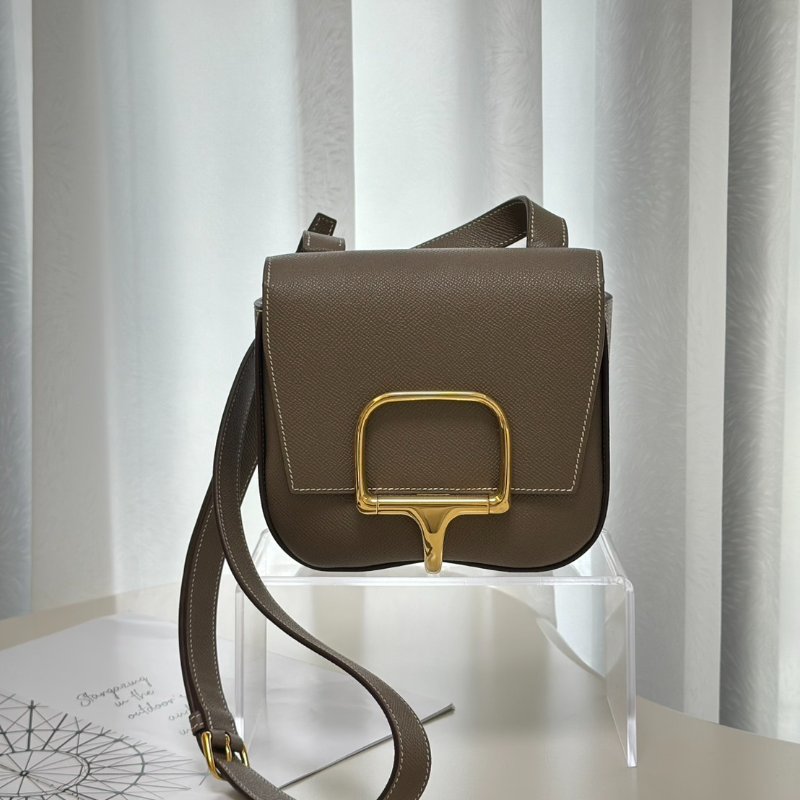 HERMES Della mini - 灰金 U-0