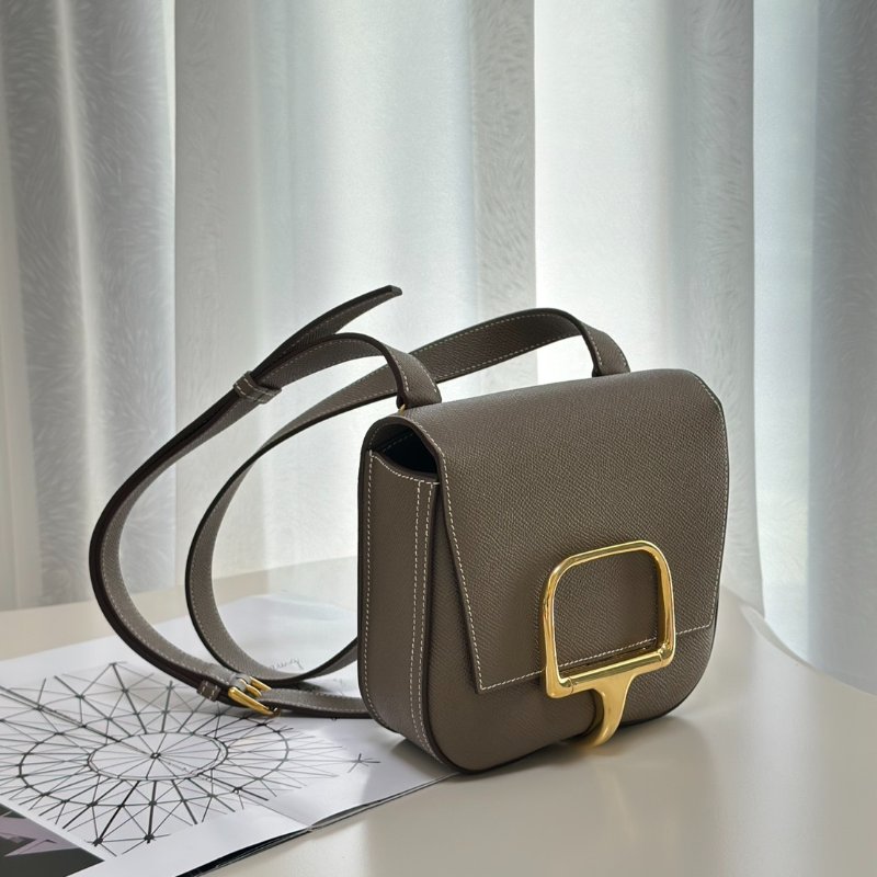 HERMES Della mini - 灰金 U-2