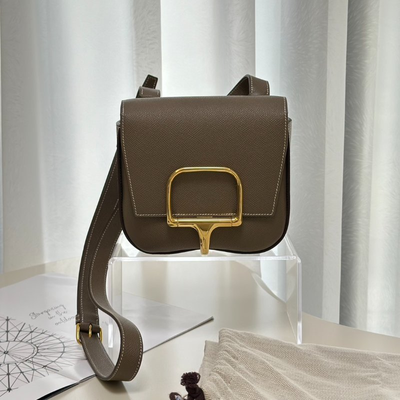 HERMES Della mini - 灰金 U-7