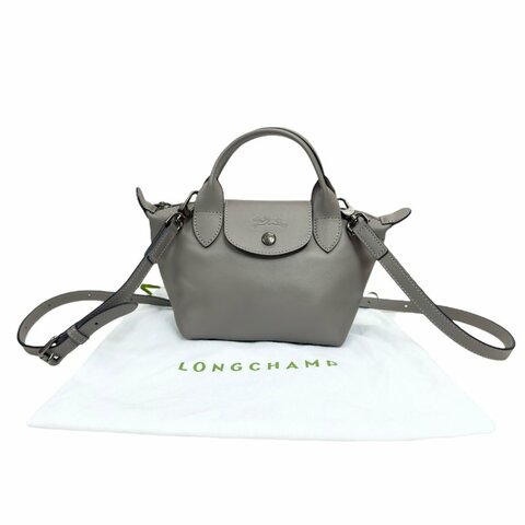 LONGCHAMP Le Pliage Xtra XS 皮革 2用袋