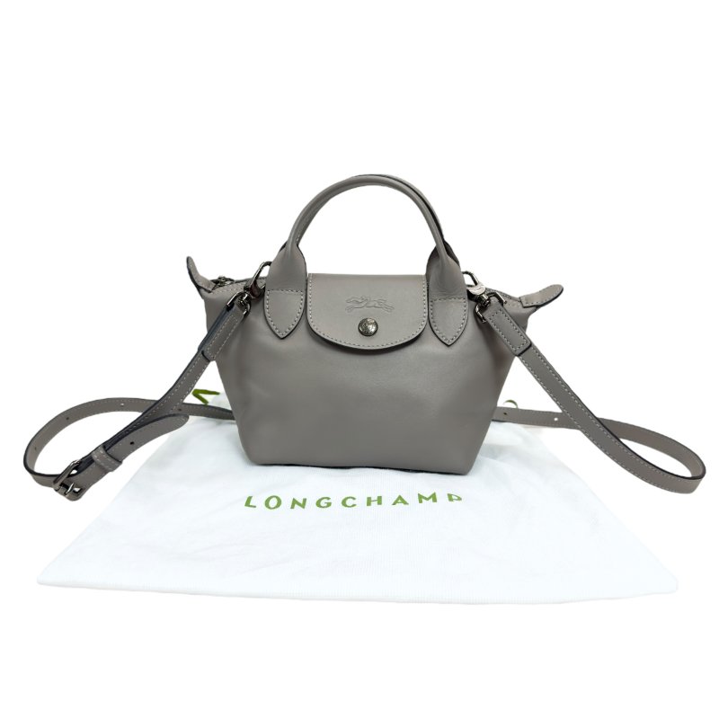 LONGCHAMP Le Pliage Xtra XS 皮革 2用袋-0