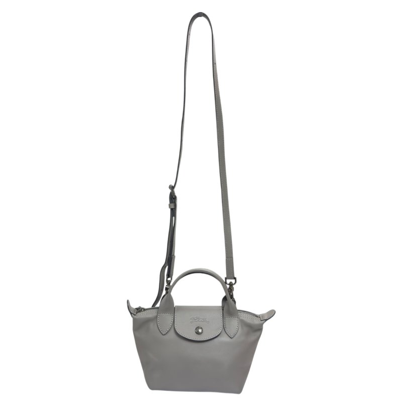 LONGCHAMP Le Pliage Xtra XS 皮革 2用袋-1