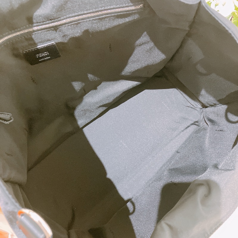 TK1887 FENDI 芳迪托特包FACE-PRINT TOTE BAG BLACK X PHW [UNUSED]-13