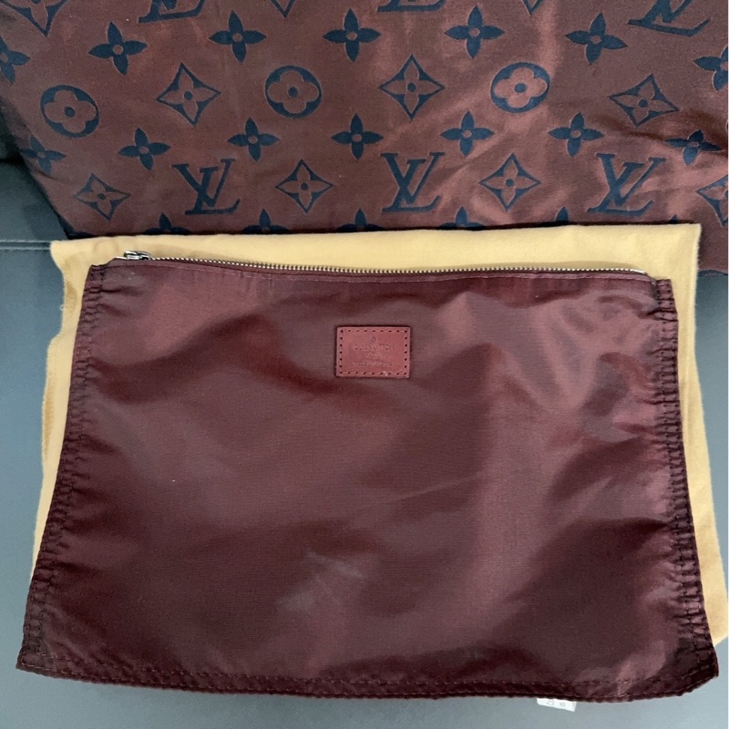 LV路易威登 Monogram紅色托特包，經典帆布+牛皮手柄，尺寸40*36cm，尺寸適中，簡約大氣 適合日常通勤-4