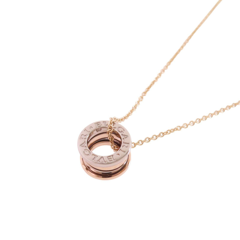 BVLGARI 18K白金/黃金/玫瑰金B-zero1 Perfect Mistake Necklace項鏈-1