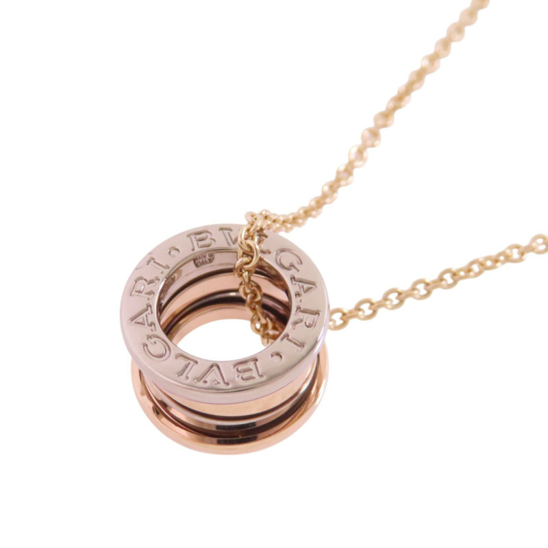 BVLGARI 18K白金/黃金/玫瑰金B-zero1 Perfect Mistake Necklace項鏈-5