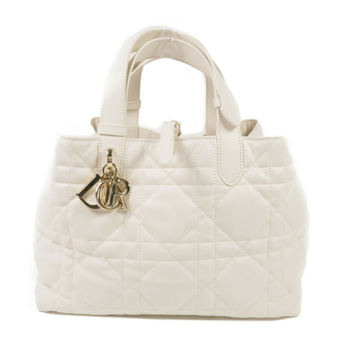 Dior 羊皮皮革Toujours金扣手挽袋