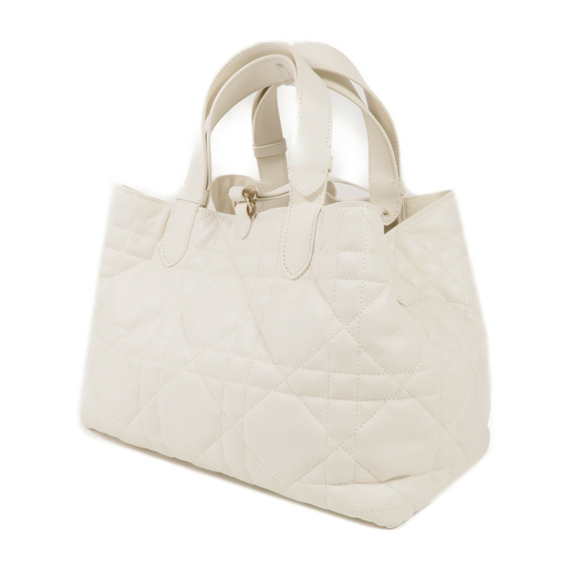 Dior 羊皮皮革Toujours金扣手挽袋-2