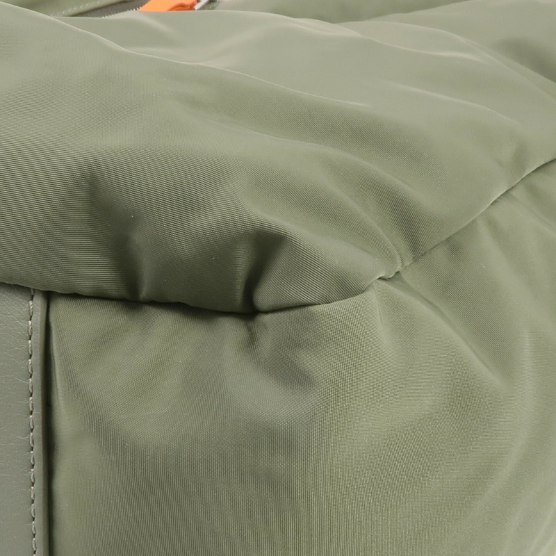 LOEWE 尼龍Hammock Reversible銀扣手挽肩背兩用袋-13