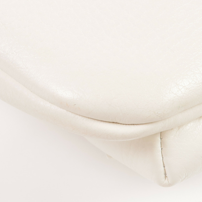 BALENCIAGA 牛皮皮革Waist Bag銀扣腰包-8