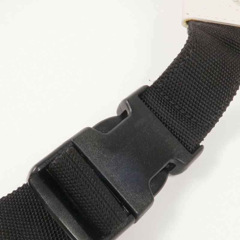 BALENCIAGA 牛皮皮革Waist Bag銀扣腰包-11