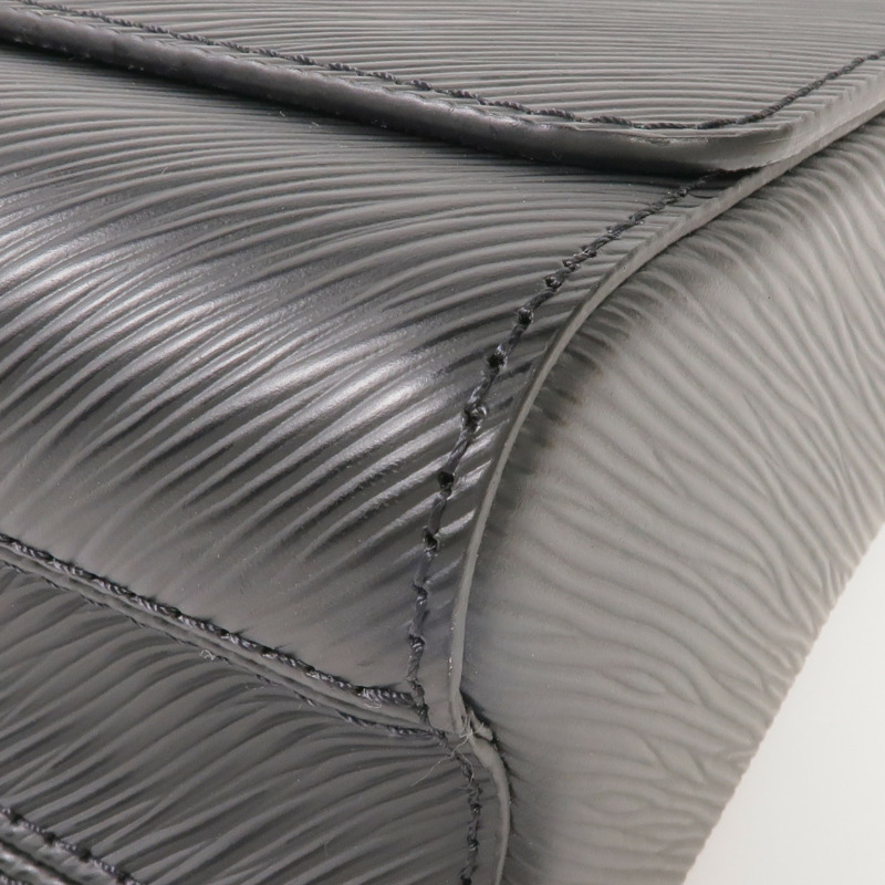 LOUIS VUITTON Epi Twist MM銀扣手挽肩背兩用袋-5