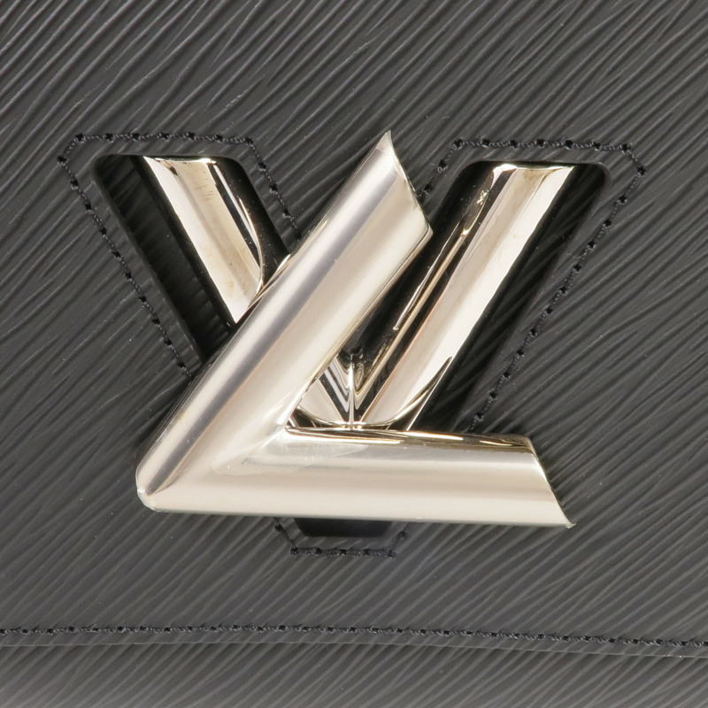 LOUIS VUITTON Epi Twist MM銀扣手挽肩背兩用袋-10