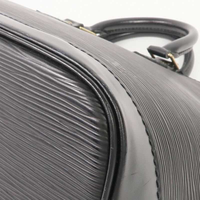 LOUIS VUITTON Epi Alma PM銀扣手挽袋-5